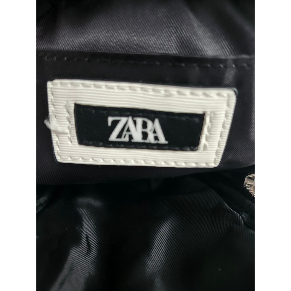 Women's ZARA White Crossbody Bag with Black Strap - Picture 4 of 6